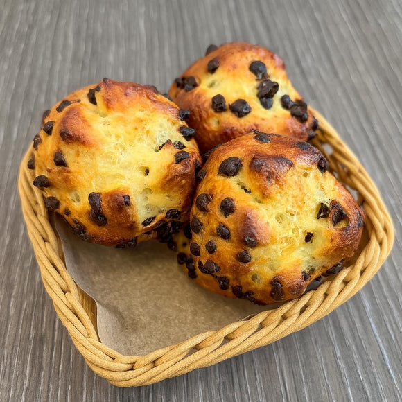 BRIOCHES AUX PEPITES DE CHOCOLAT