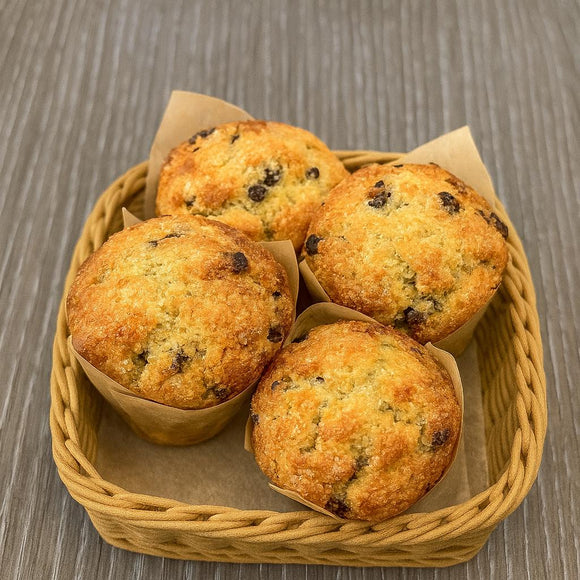 MUFFINS AUX PEPITES DE CHOCOLAT