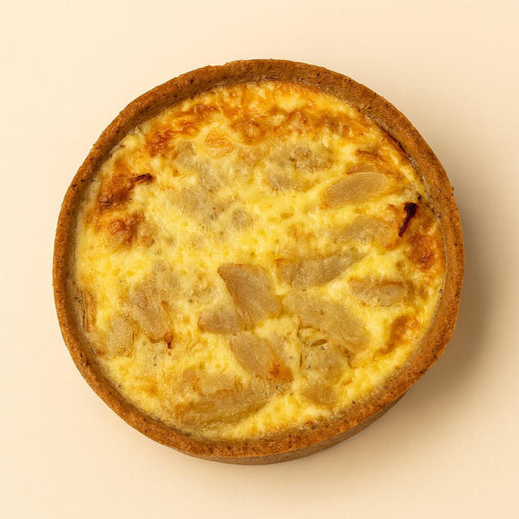Quiche aux oignons confits