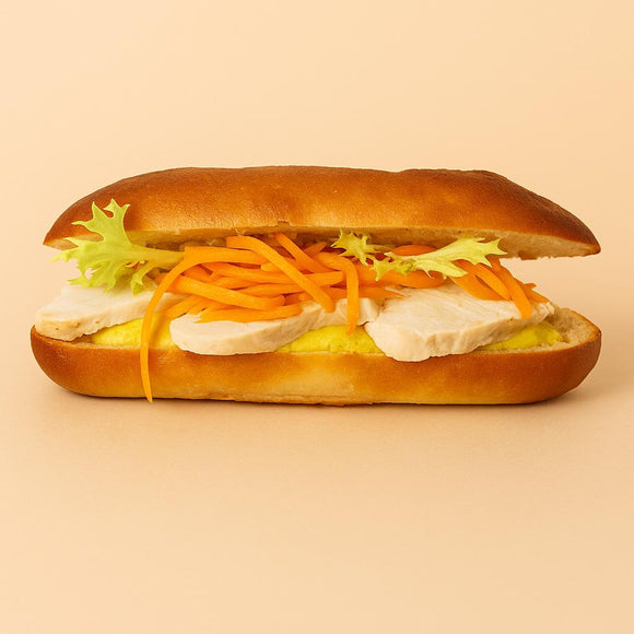 Sandwich poulet curry
