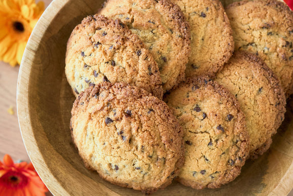 Les Cookies aux pépites de chocolat sachet de 270g, soit environ 6 cookies sans gluten et sans lactose